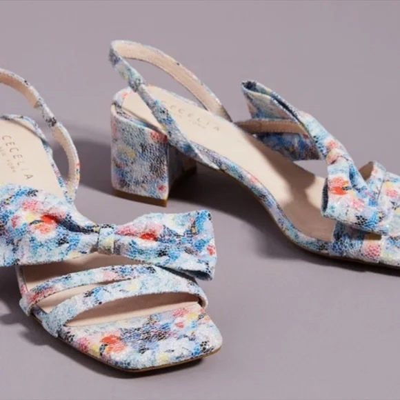 Anthropologie Cecelia NWT York Cosette Heels Size 7,5 (7M) - Picture 2 of 11